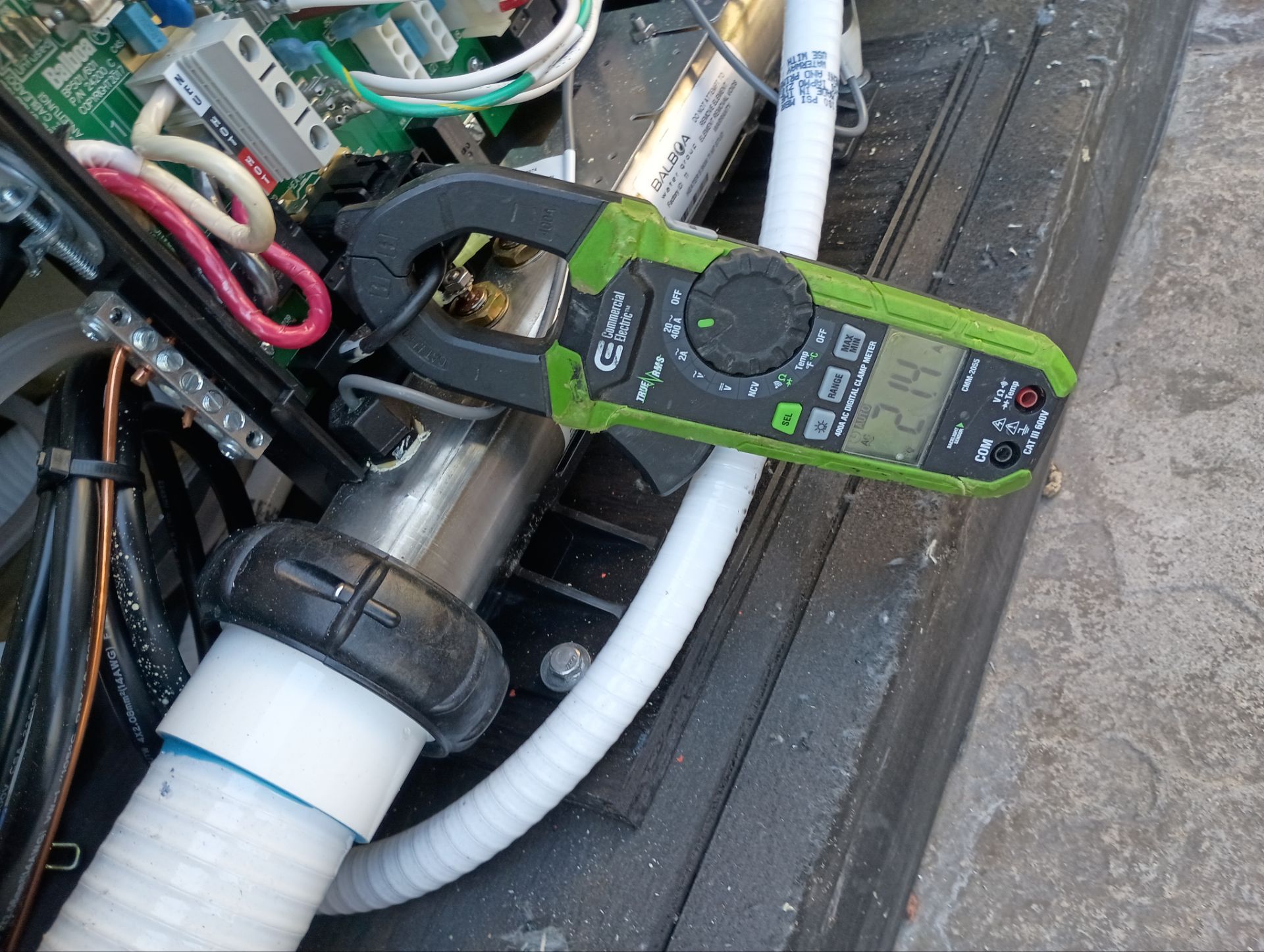 Circuit Board Install by Action Spa Repair LLC
