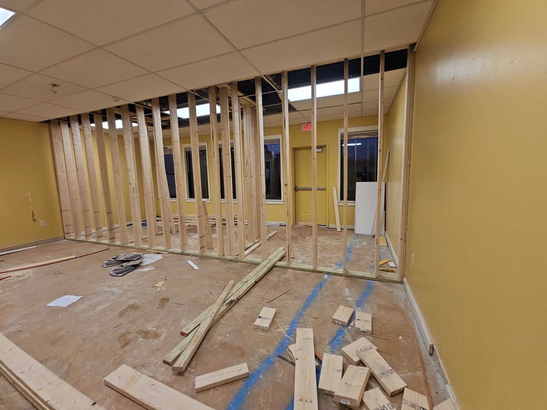 Classroom conversion to ADA Childcare Bathroom Addition by Ajayi Design and Construction 