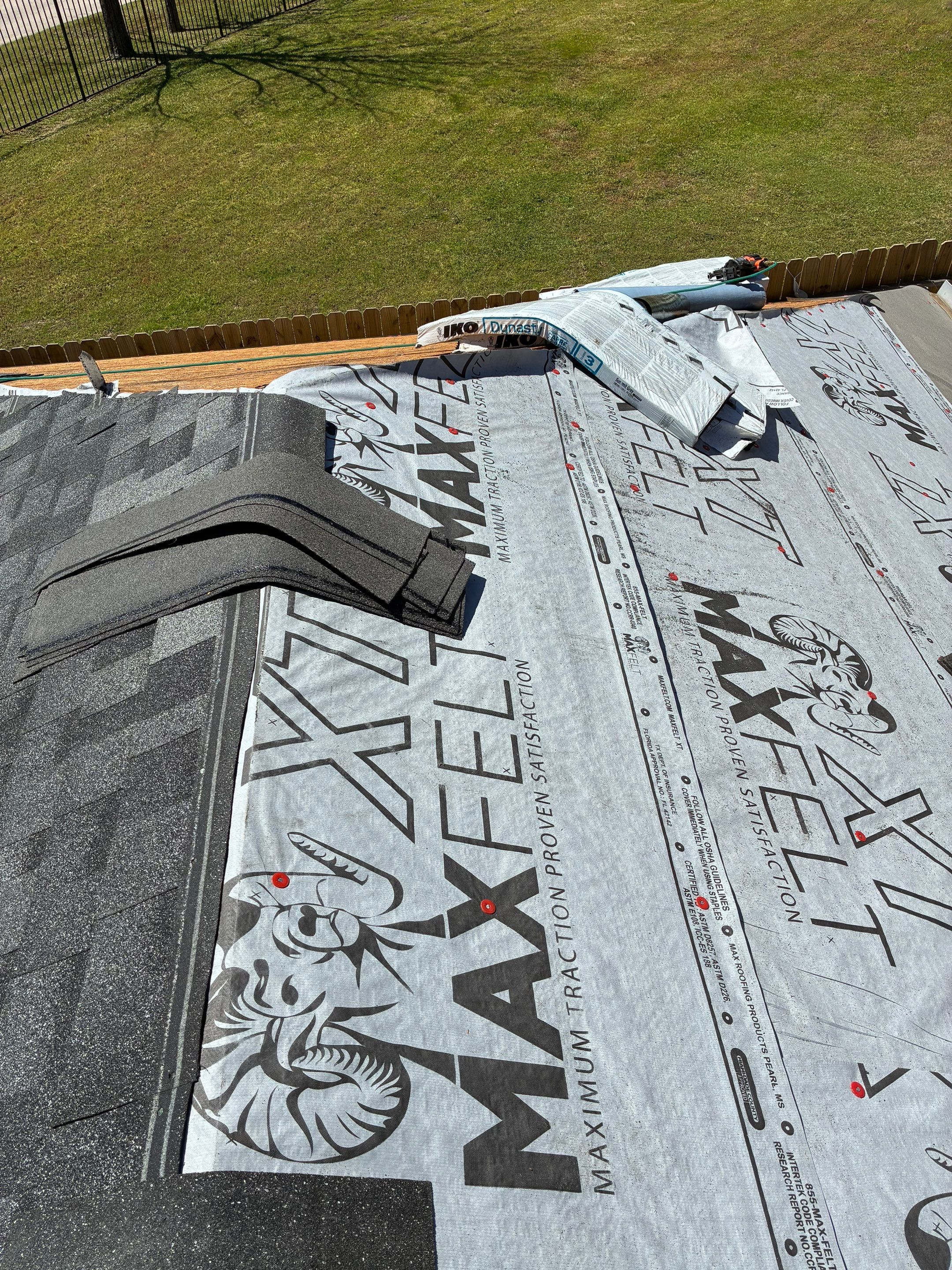Townhome Reroof by Berry Good Roofing