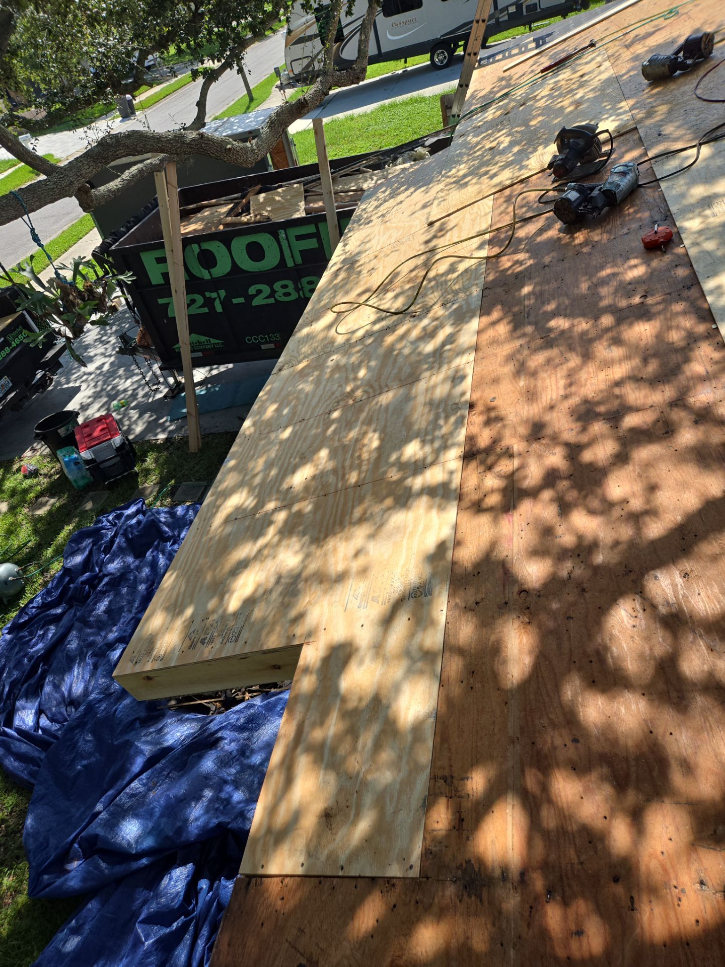 Project in Pinellas Park 33781 by Mitchell Roofing Company LLC 