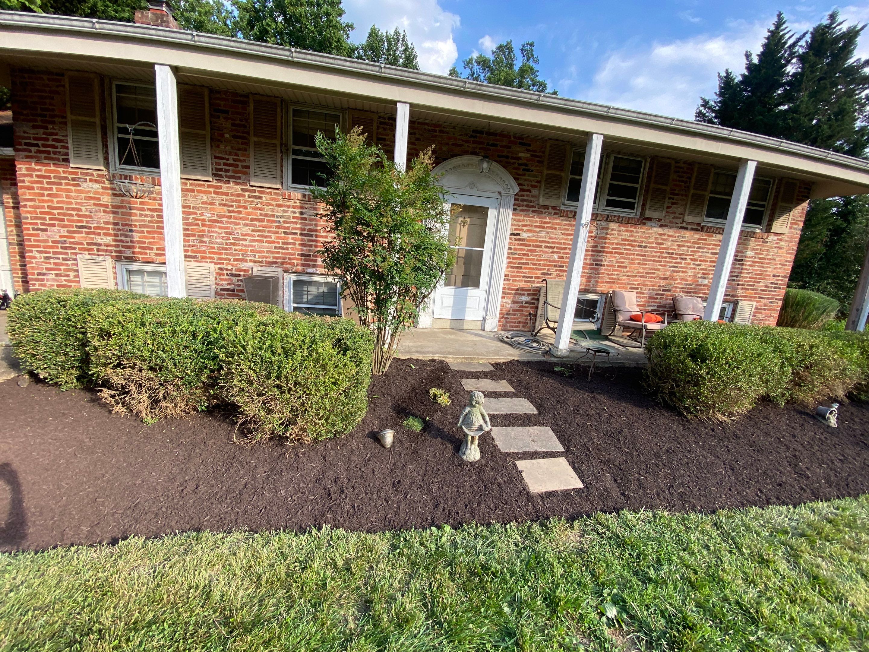 Landscape cleanup by The Smet Companies, LLC
