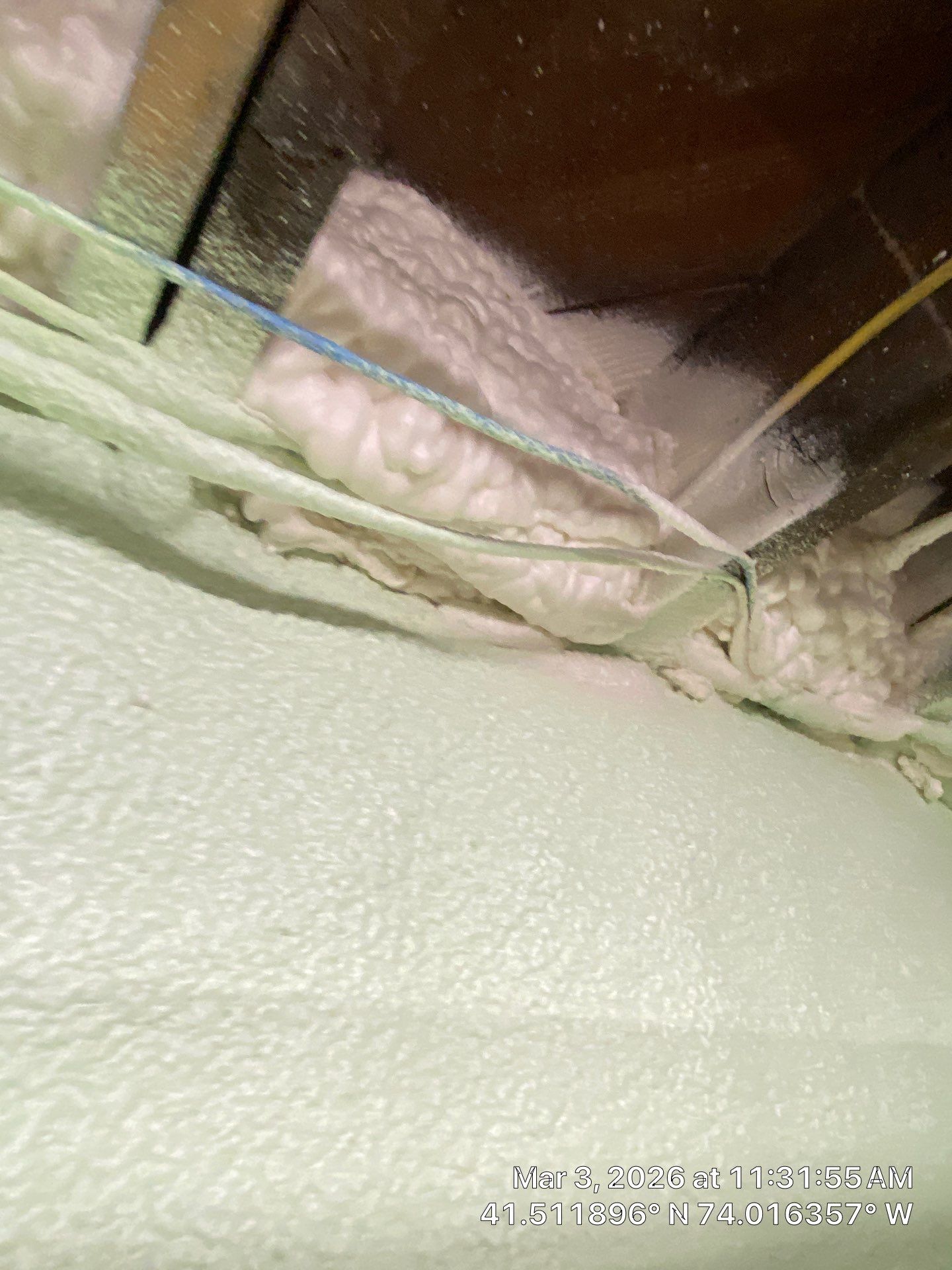 Attic Insulation using open cell spray foam by NYS Foam & Energy