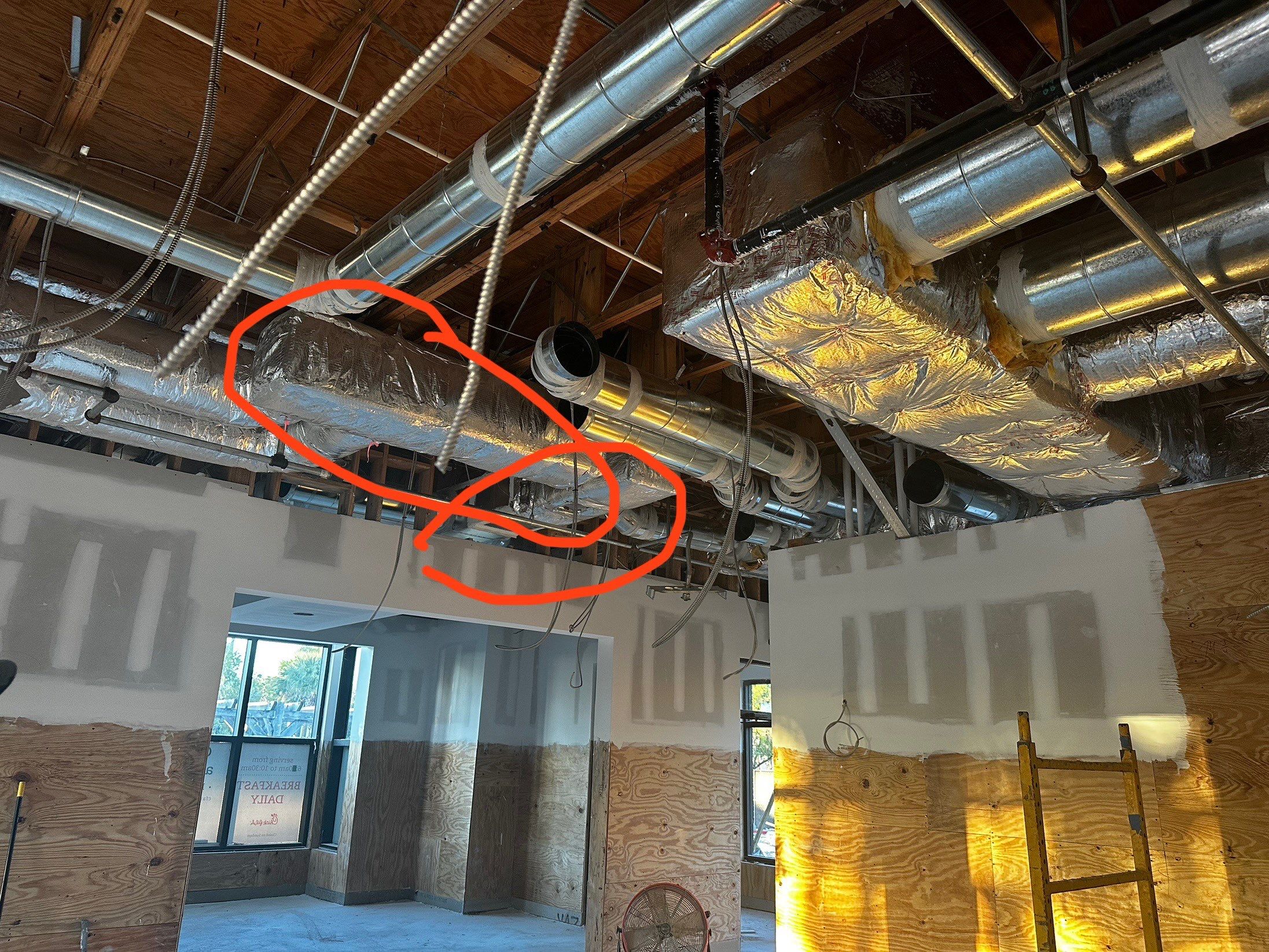 Restaurant Remodel by Peach State Dryer Vents & Air Ducts