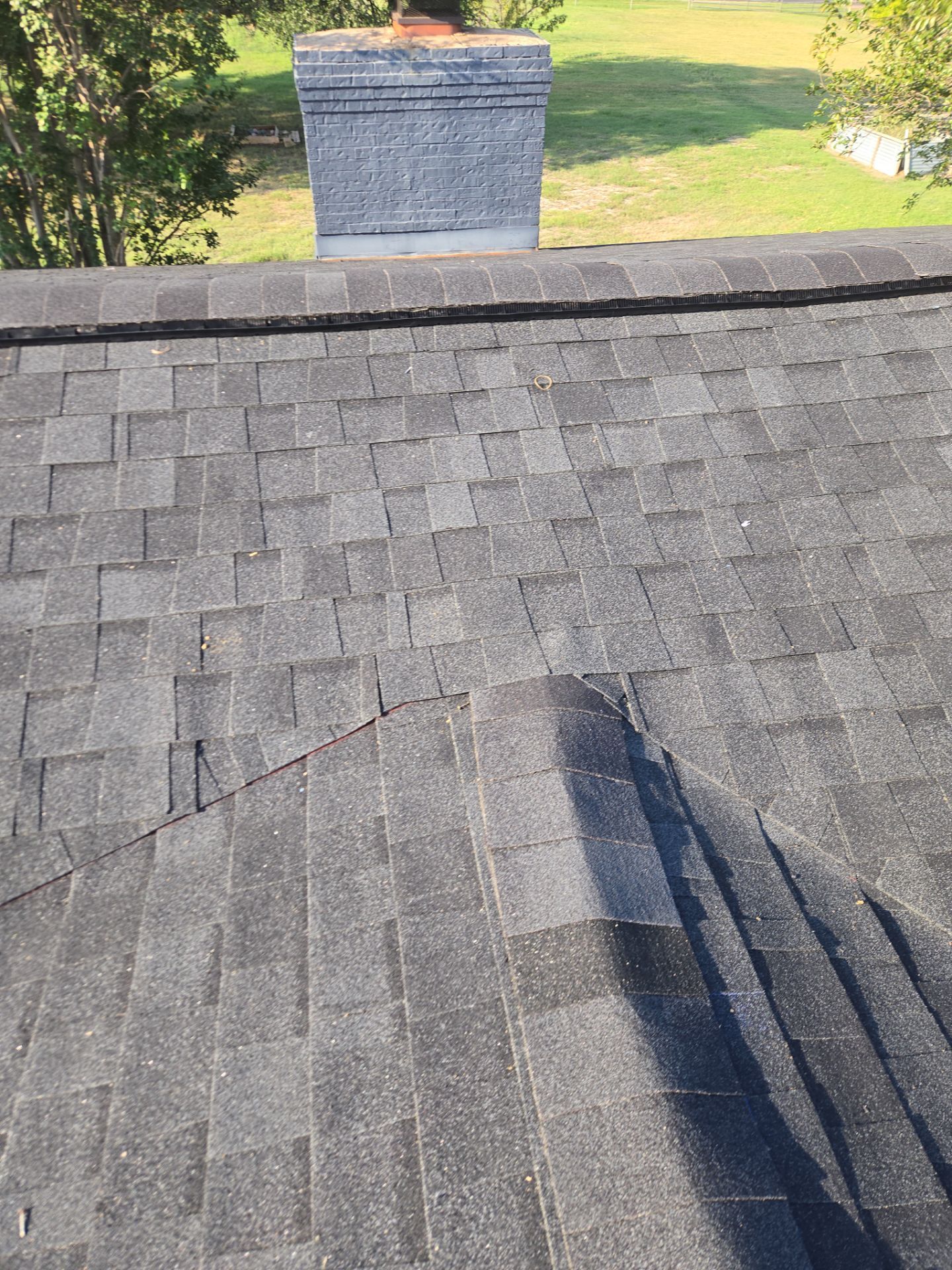 Project in Justin by Lonestar Roofing and Restoration LLC.