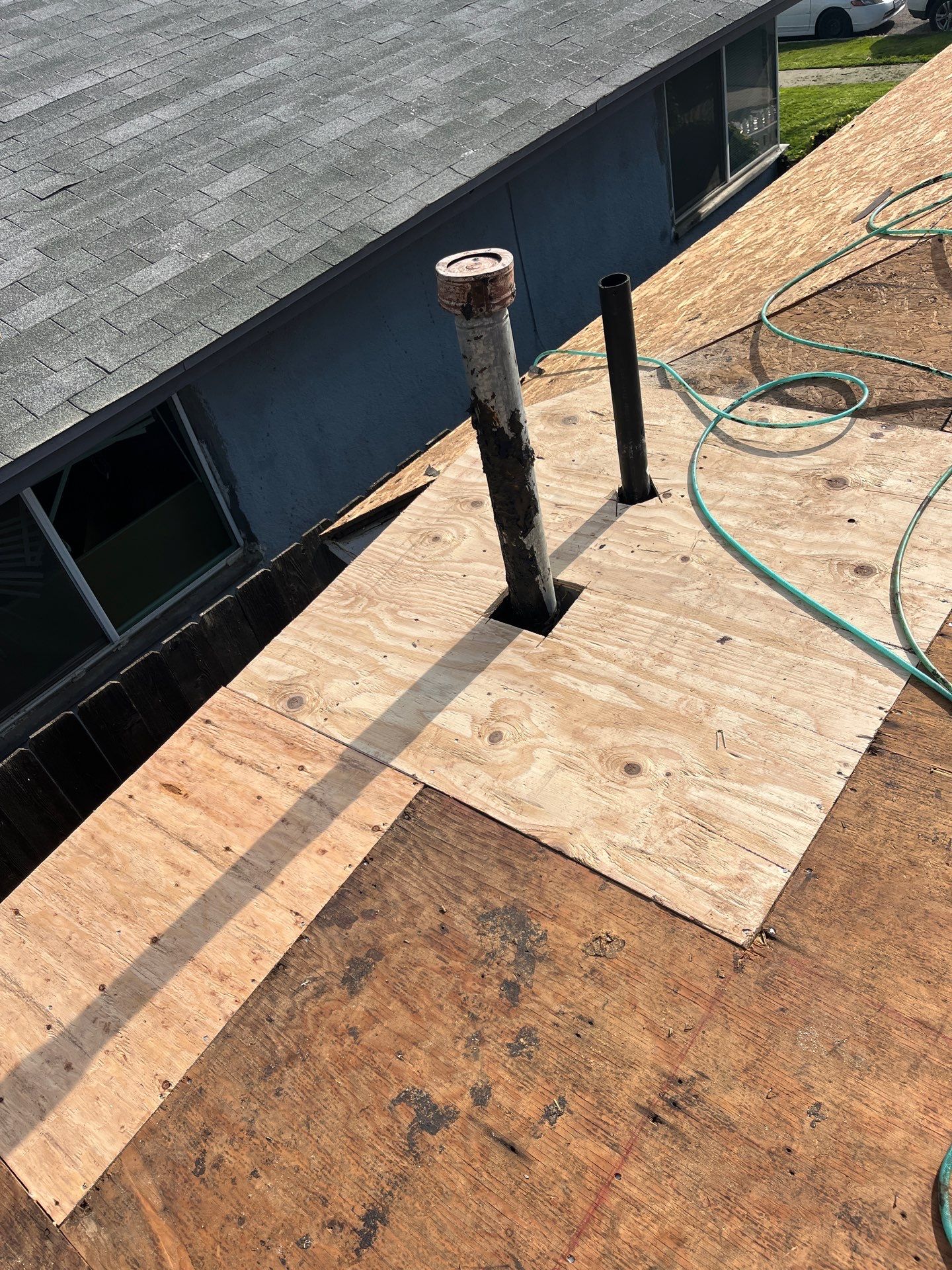 Roof Replacement With Solar Panel Removal/Reinstall, Attic Insulation & Mini Split by Grandmark Service Company