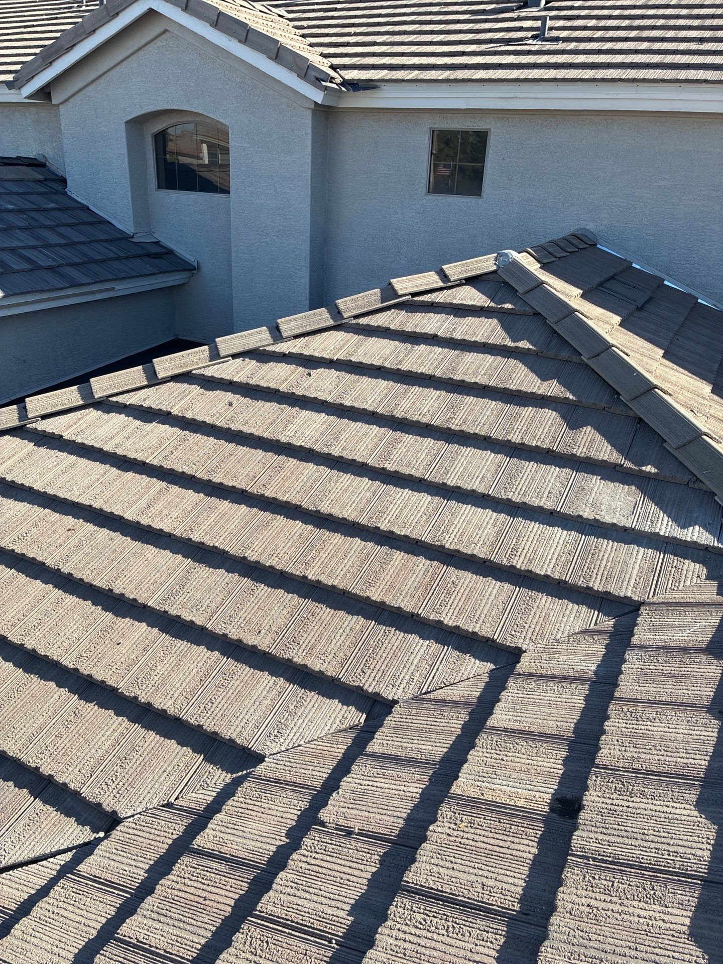 Tile Reset using Concrete Tiles in Mesa, Arizona  by Weather-Tite Roofing