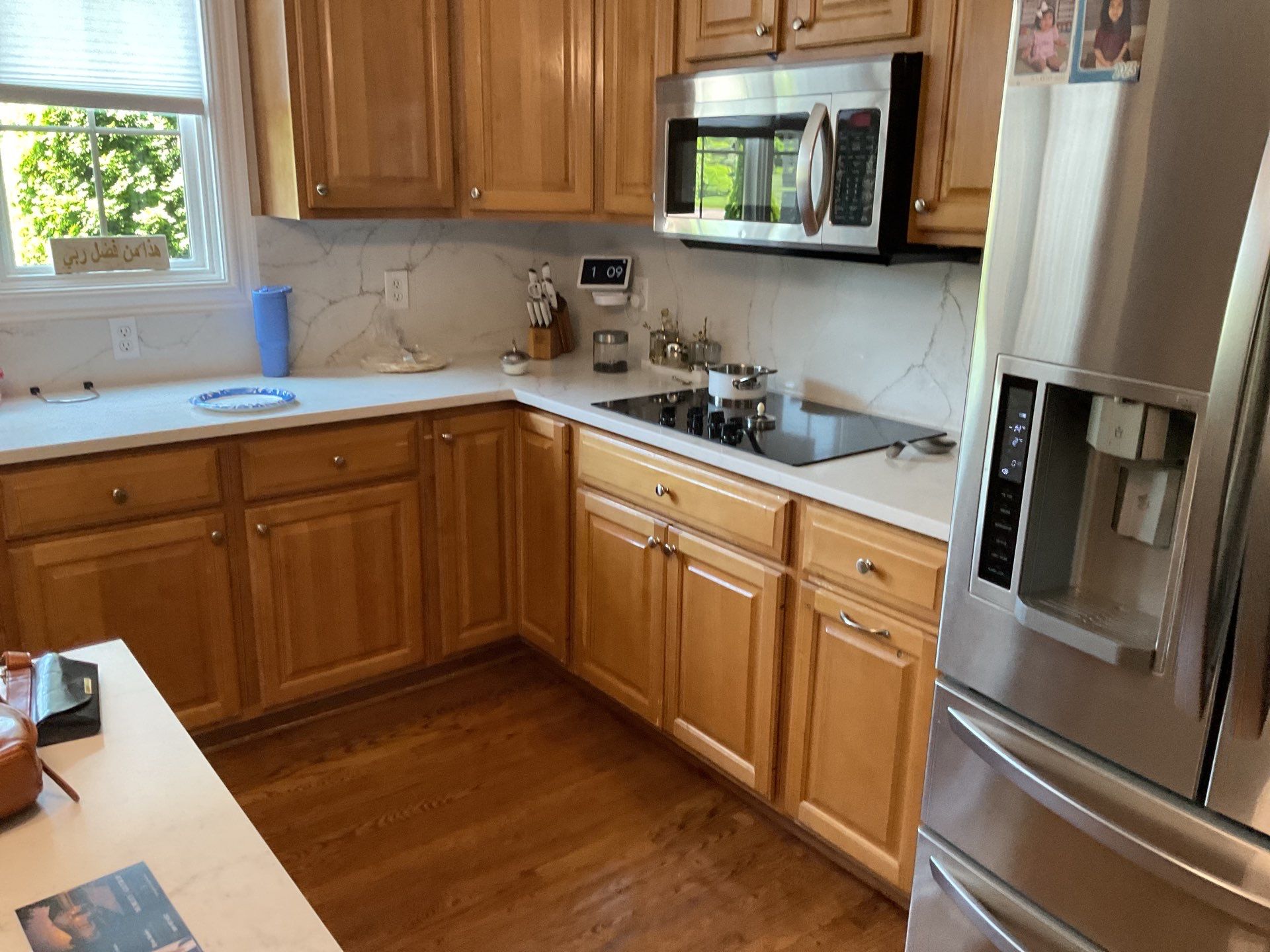 Kitchen Cabinet Refacing in Grand Blanc by Top Shelf Painter