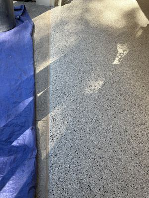 Garage Floor Coating using Cabin Fever