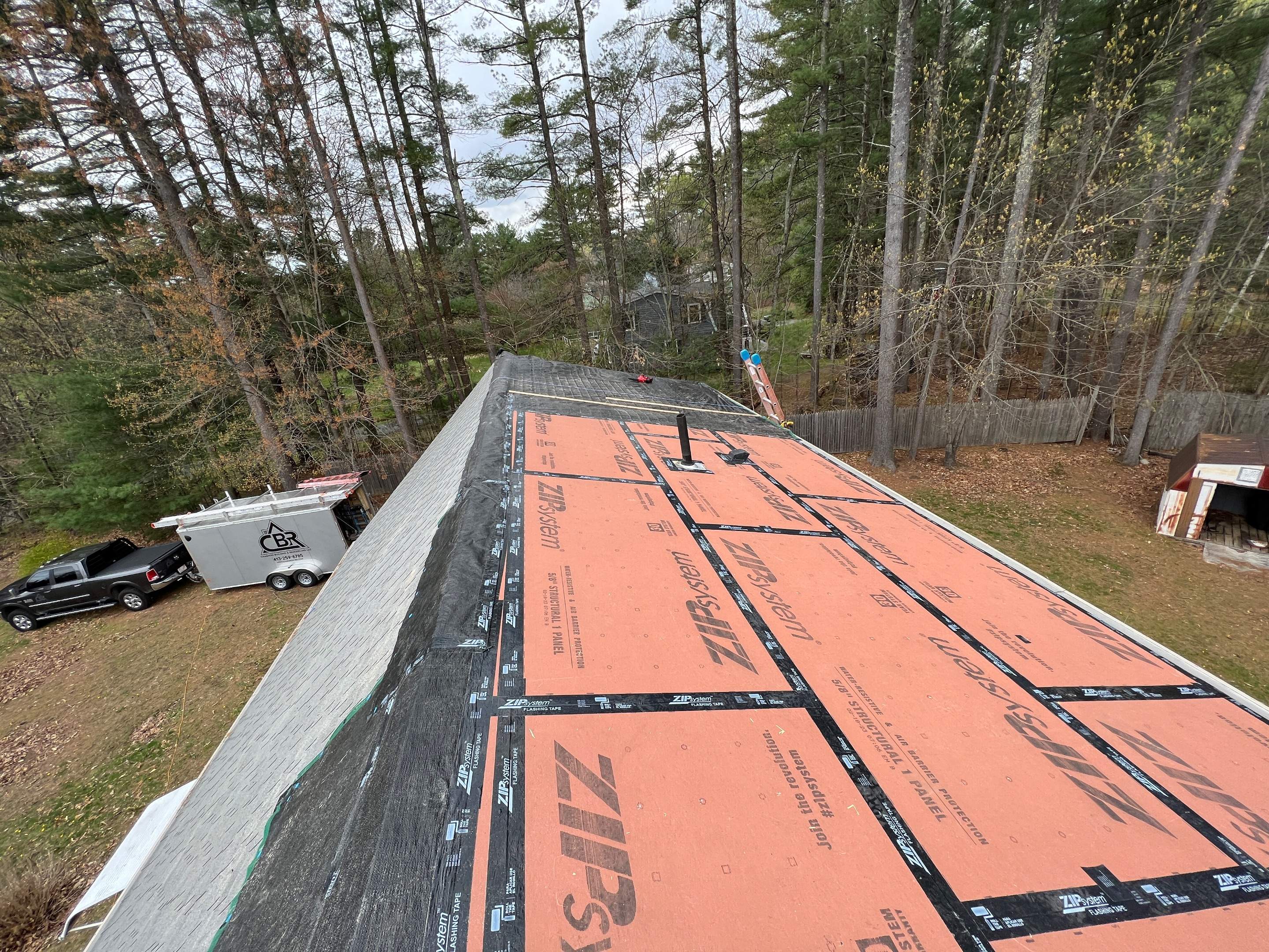 Tree Damage/Roof Repair by Chagnon Building & Remodeling LLC