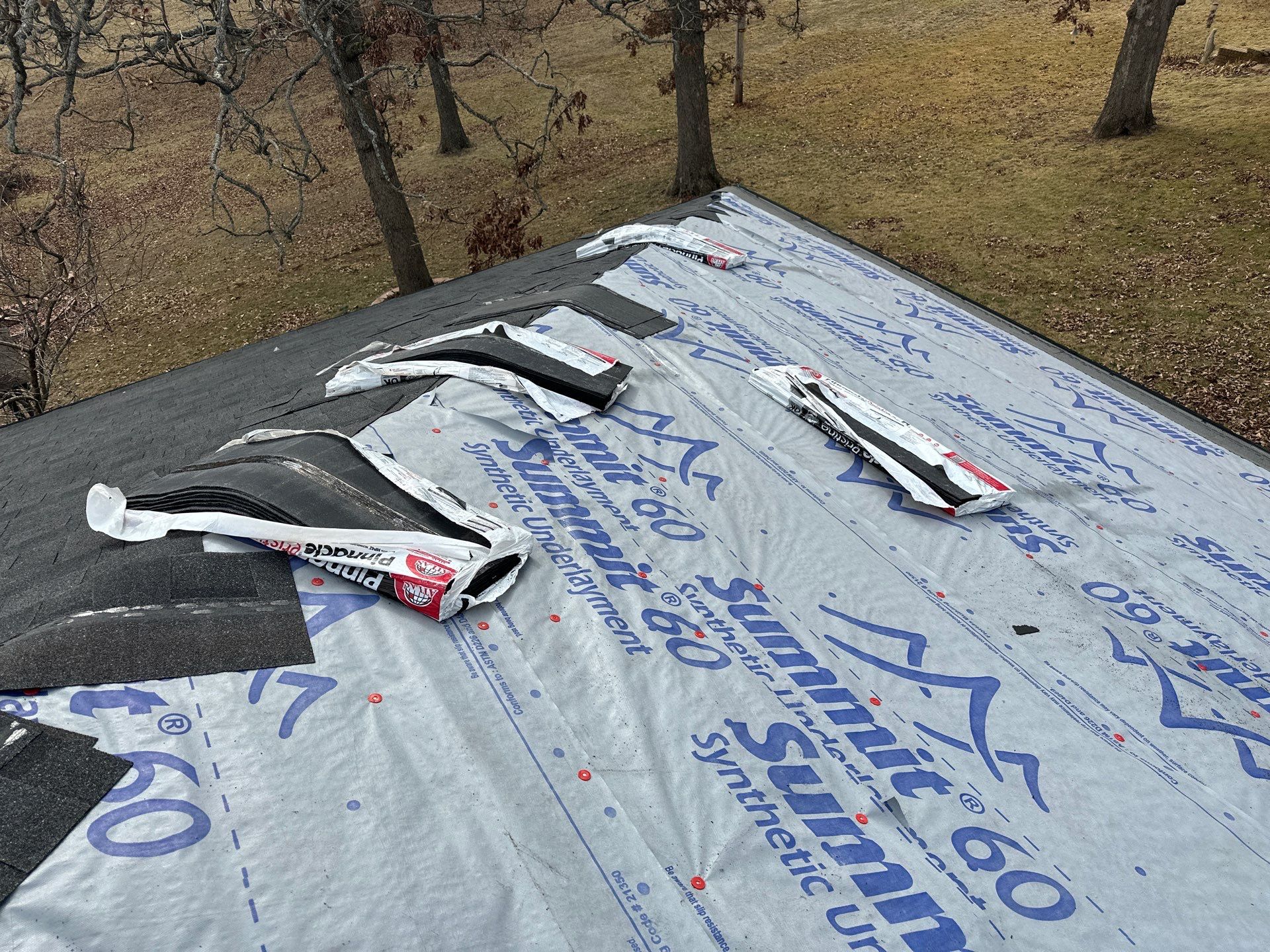 Residential Roof + Gutters & Downspouts & Gutter Guards Install  by Titan Commercial & Residential Roofing 