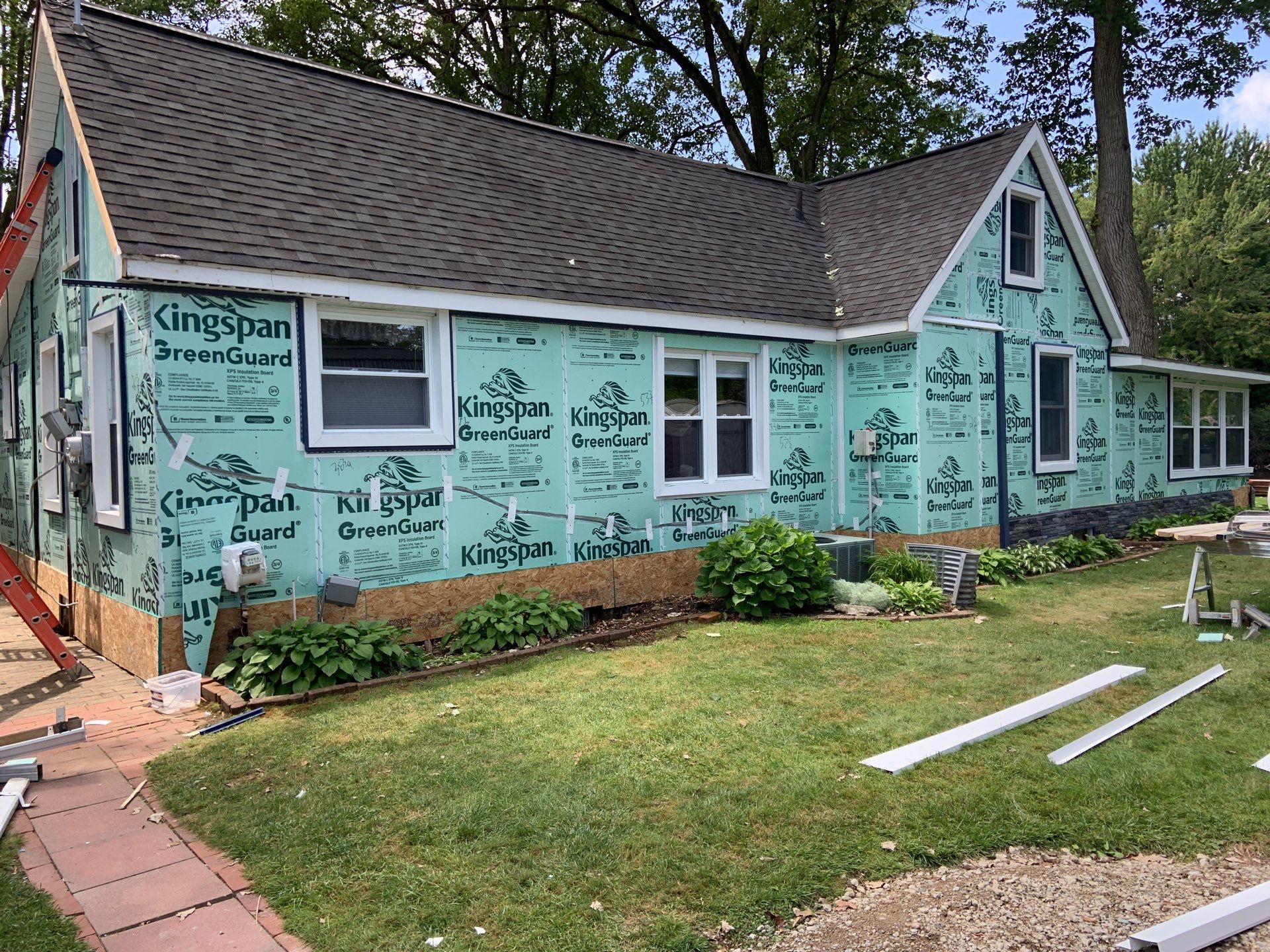 Siding Replacement using Certainteed Restoration Classic D4 by 180 Contractors