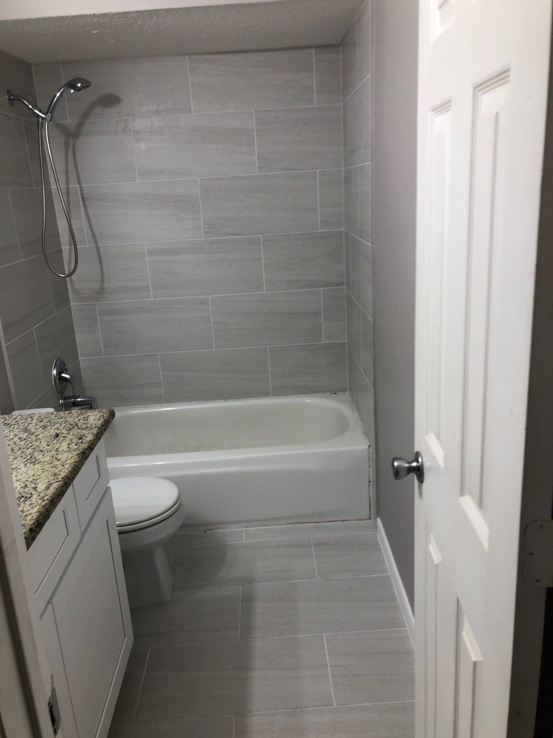 Bathroom Remodel using Water mitigation equipment by L&T General Contractors and Restoration INC