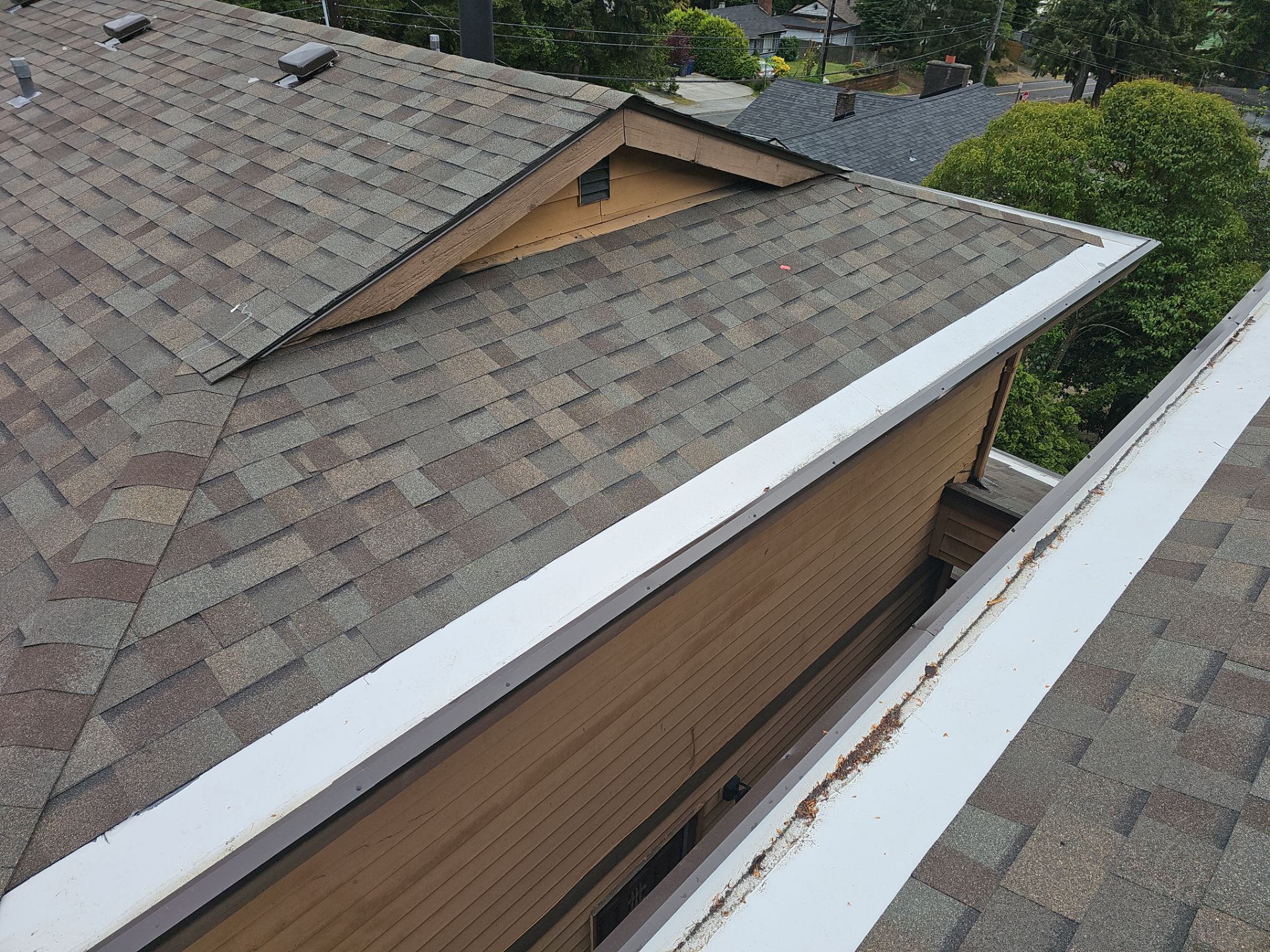 Roof Project in Burien by Fred Meyer Roofing