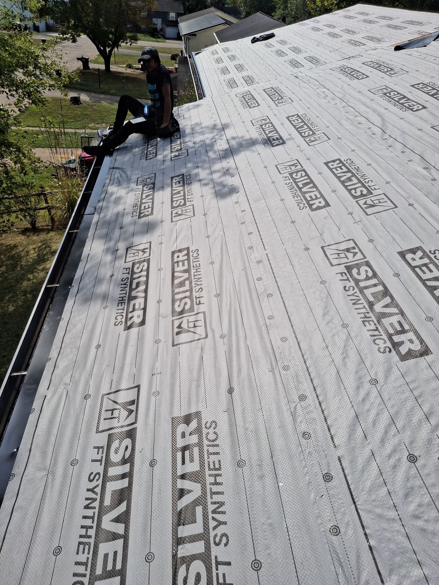 Residential Roofing Installation using Metal by Rainstoppers Roofing
