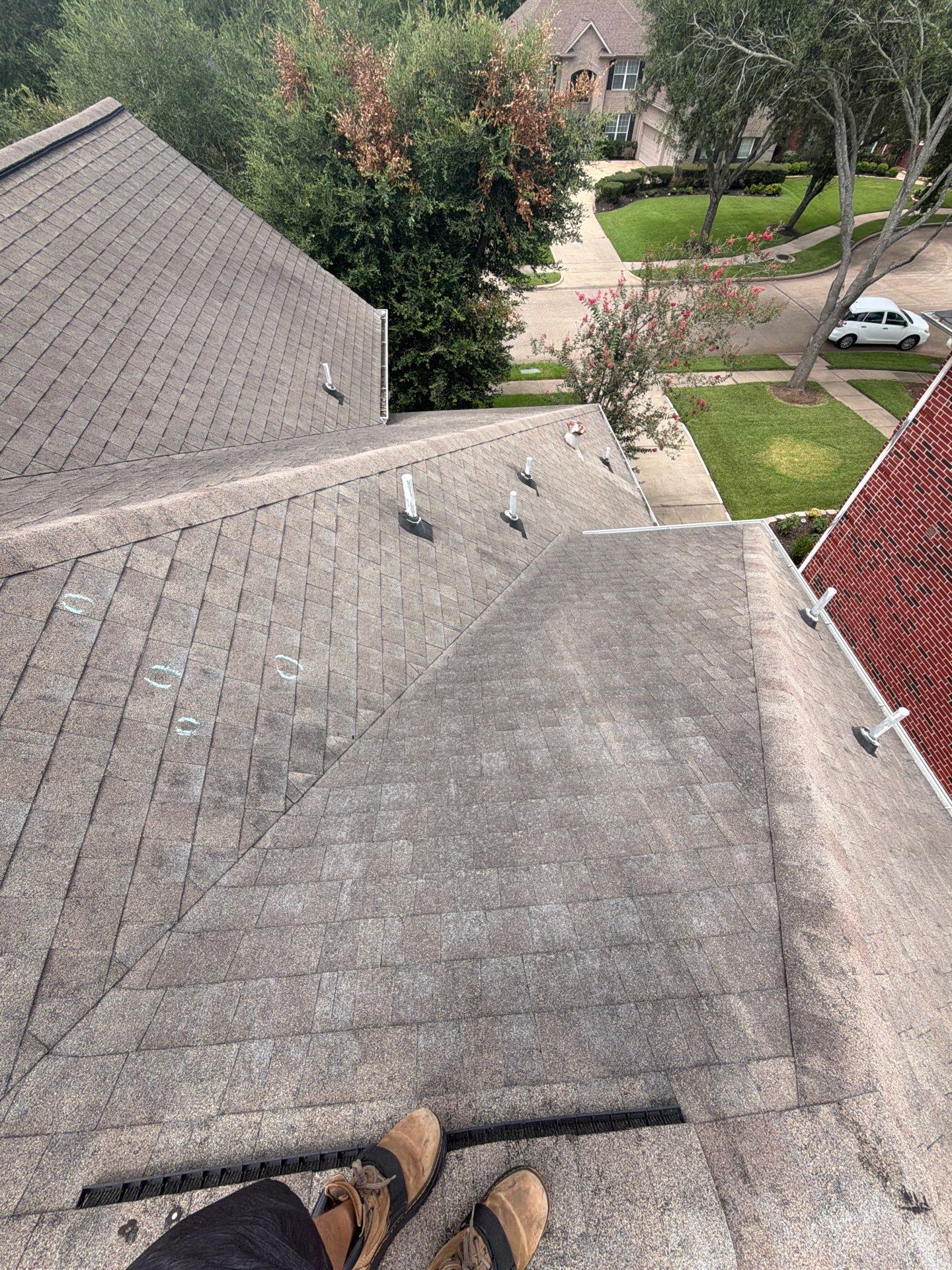 Comprehensive Hail Damage Inspection for Missouri City Residential Home by Good Vibes Roofing