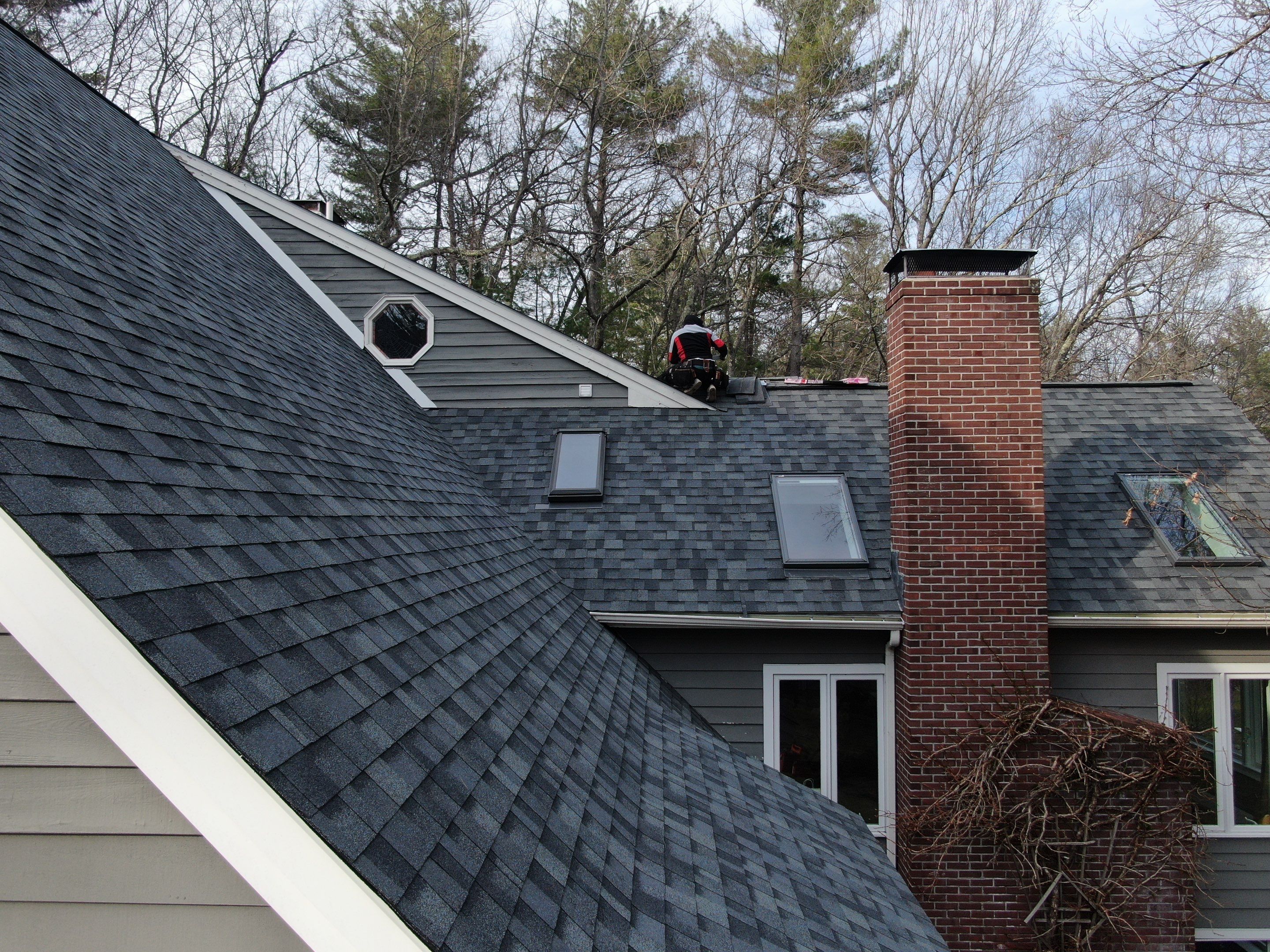Project: Full Roof Replacement — Asphalt Shingle + Standing Seam Metal by Mighty Dog Roofing of Greater Middlesex County