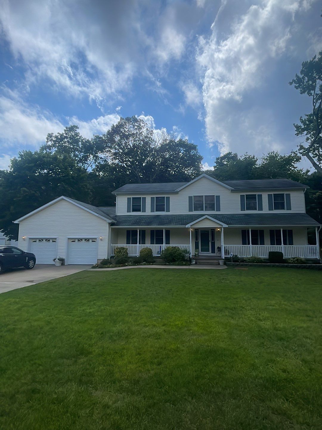 House Wash, Roof Refresh sections & Concrete Cleaning by SJ Exterior