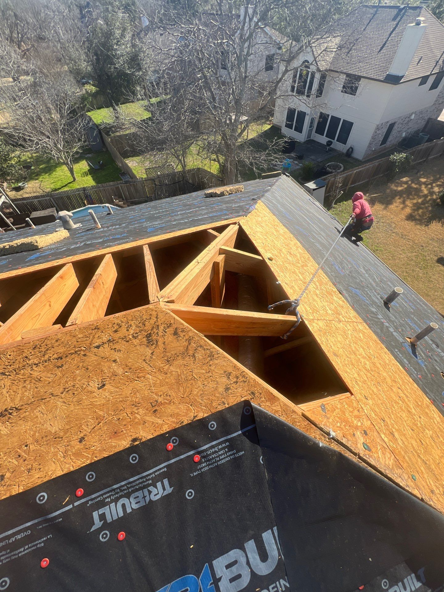 Project in Austin by Rhino Roofing and General Contracting, LLC