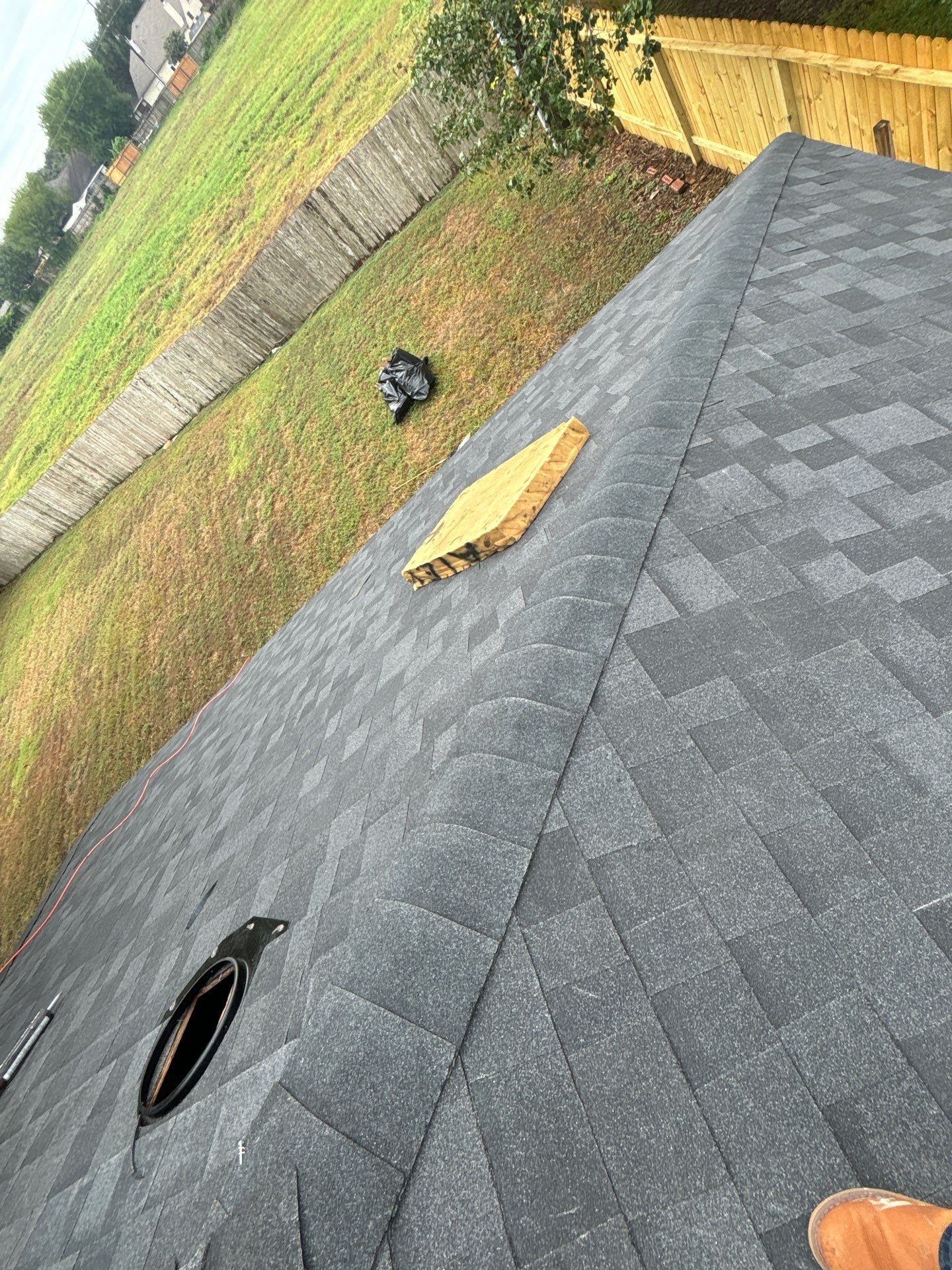Residential Roofing Installation using Owen's Corning Duration (Lifetime) Shingles by Roof Repair Company